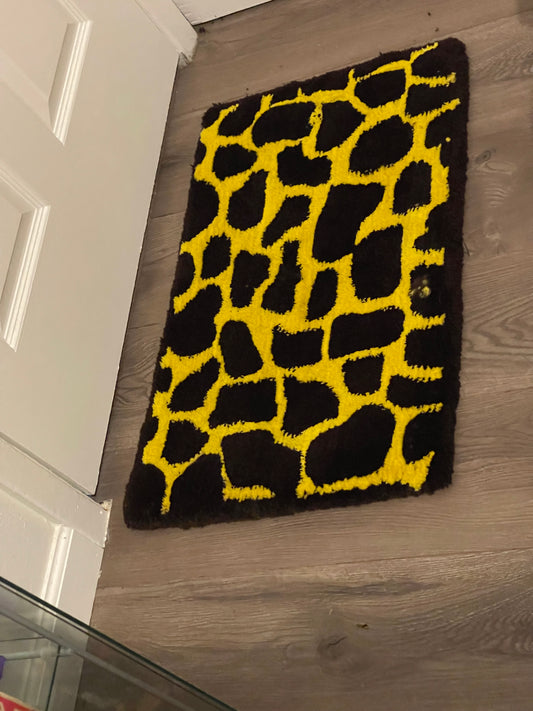 Giraffe Print Rug